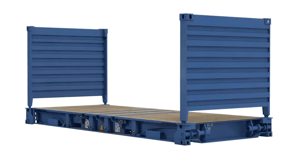 20-Fuß-Flatrack-Container, neu