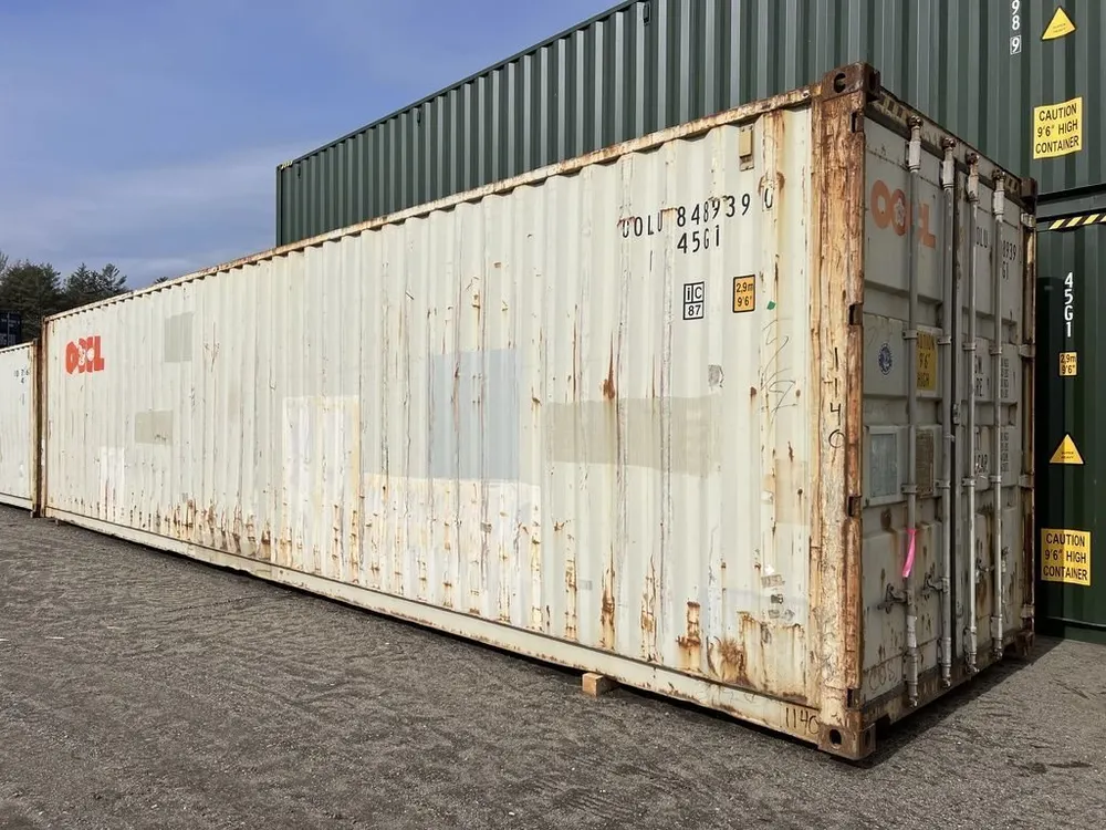 40-Fuß-High-Cube-Lagercontainer, cargo-tauglich