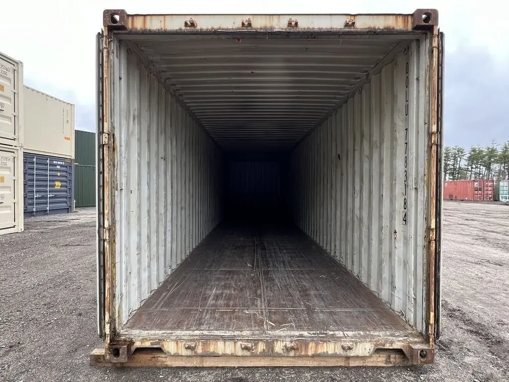 40-Fuß-Lagercontainer Standardhöhe, wind- und wasserdicht