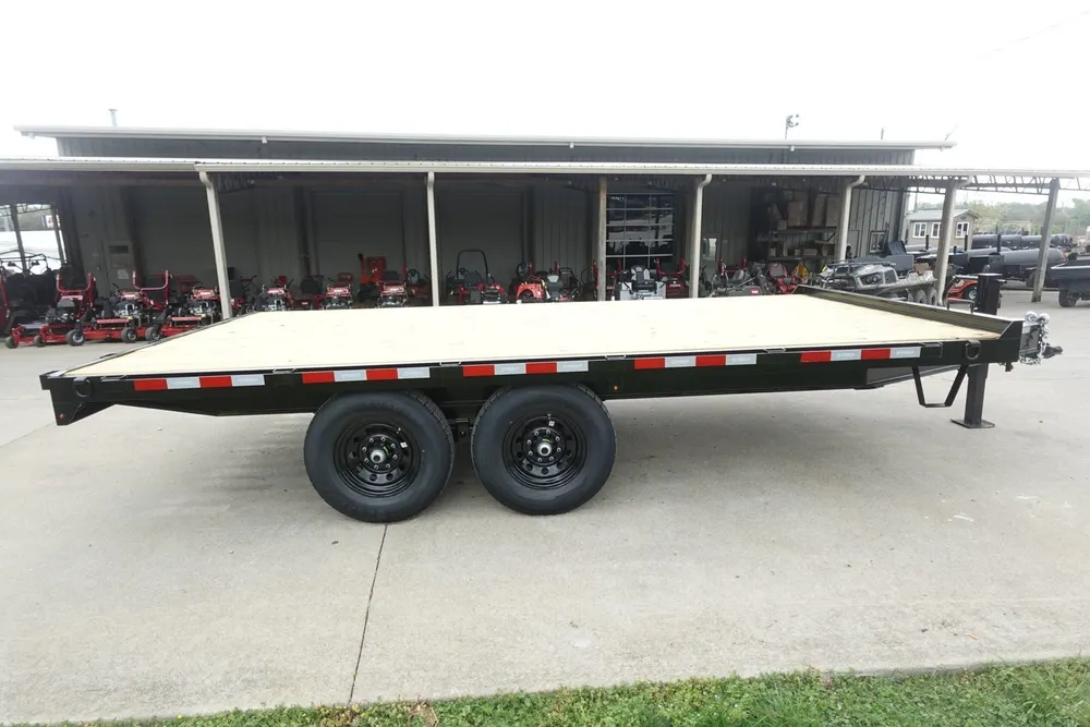8.5×16 I-Beam Deckover Equipment Trailer 2 7k axles 14k GVWR — view 12
