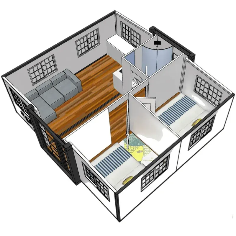 Expandable Prefab Home 19ft x 20ft — view 10