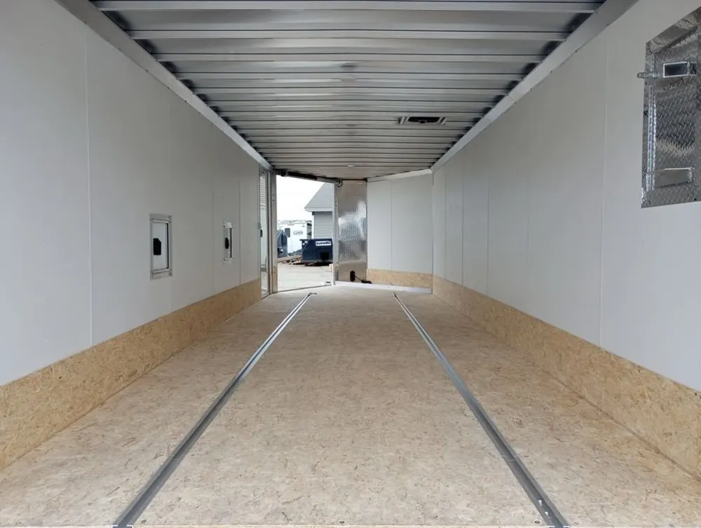 2024 Mission Trailers 101×24 Aluminum 4/5-Place Drive In/Out Deckover w/Galvanized Pkg, Canopy — view 10