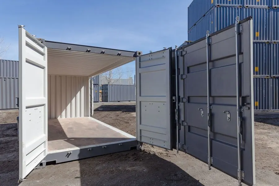 20-Fuß-Open-Side-Container mit seitlichen Flügeltüren
