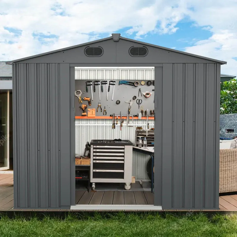 Metal Storage Shed For Sale — view 4