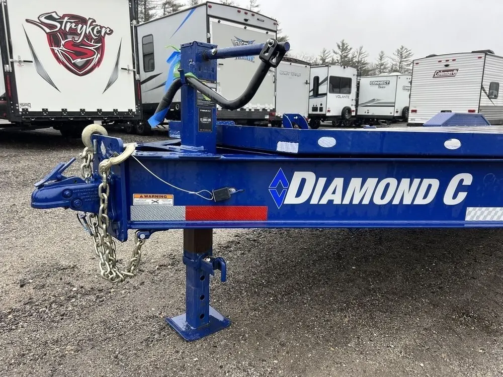 2022 Diamond C 7×24 20K Low Profile Equipment Trailer w/Max Ramps — view 10