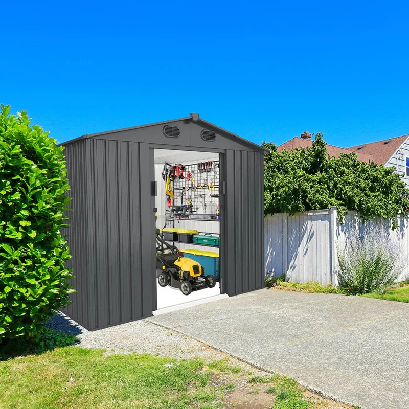 Metal Storage Shed For Sale — view 5