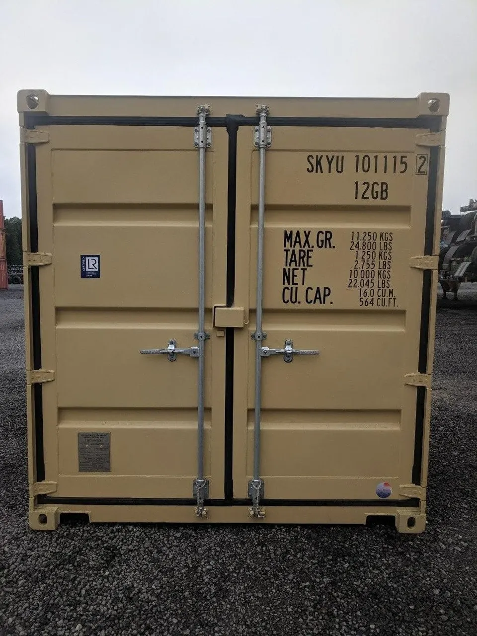 10-Fuß-Standardcontainer One-Trip, neuwertig