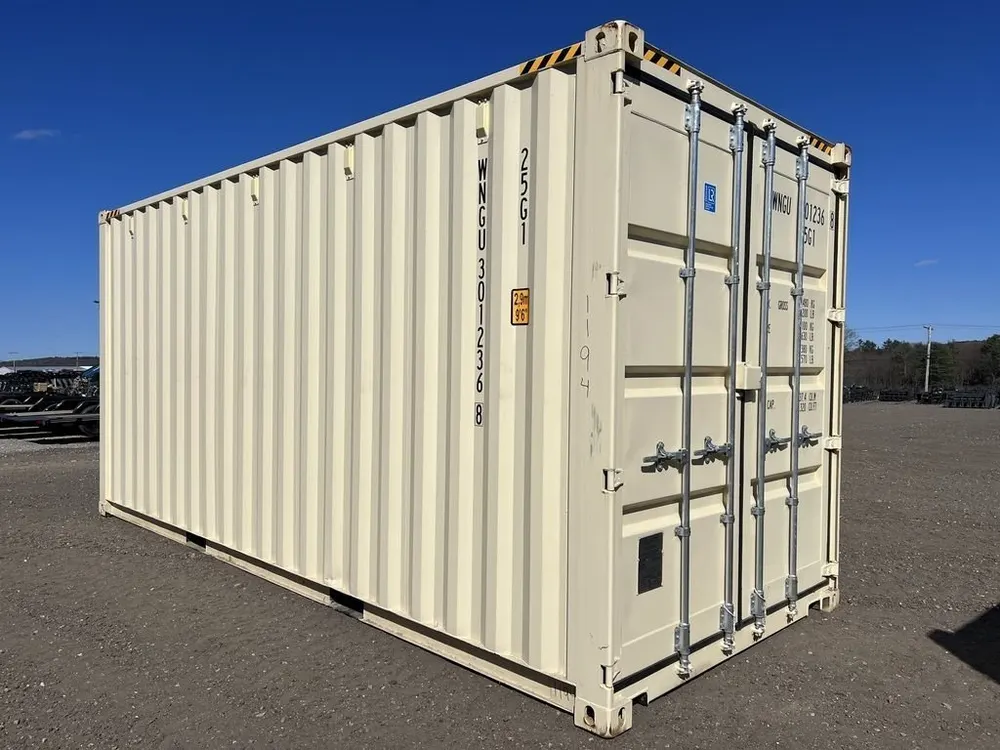 20-Fuß-Lagercontainer One-Trip, Standardhöhe, beige