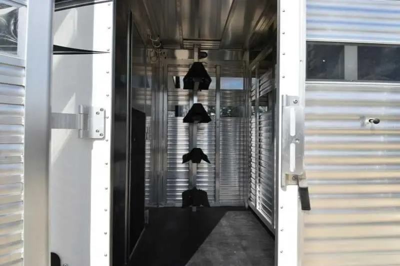 2018 Lakota Charger LQ Stock Trailer with 9′ Short Wall — view 5