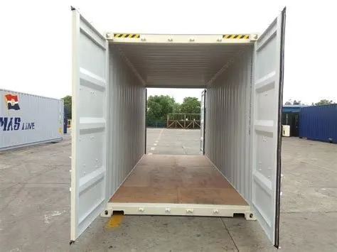 20-Fuß-High-Cube-Doppeltürcontainer One-Trip