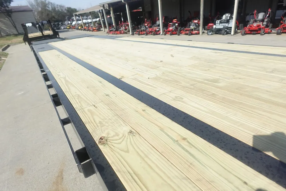 8.5×30 Gooseneck Deckover Dovetail Trailer (2) 10K Axles King Kong Ramps 20K GVWR — view 7
