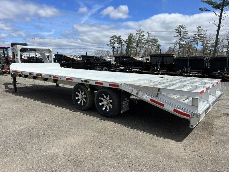2024 Alum Line Trailers 8.5×24 13K Aluminum Gooseneck w/Flip-Over Ramps — view 5