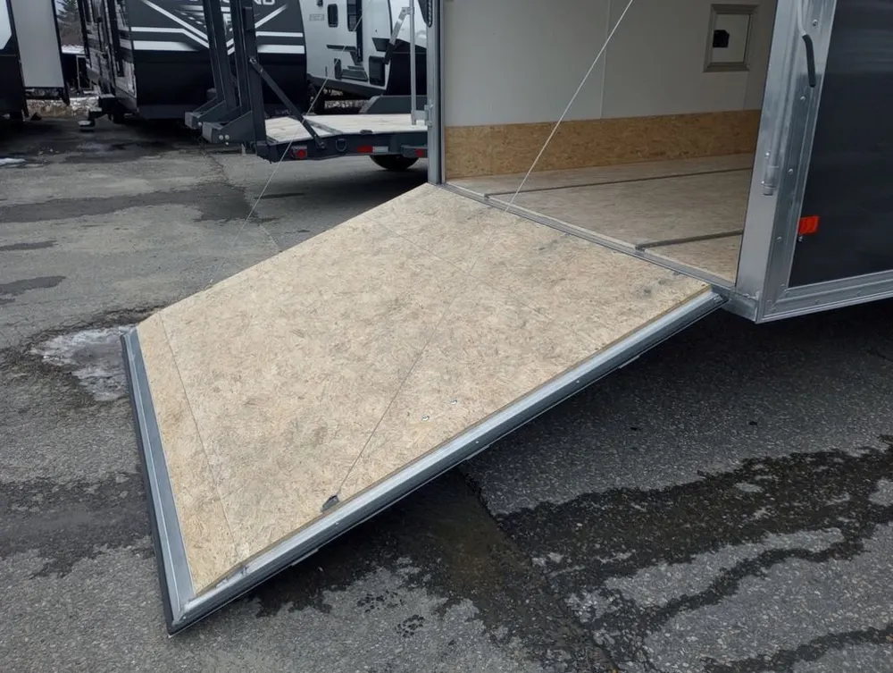 2024 Mission Trailers 101×24 Aluminum 4/5-Place Drive In/Out Deckover w/Galvanized Pkg, Canopy — view 11