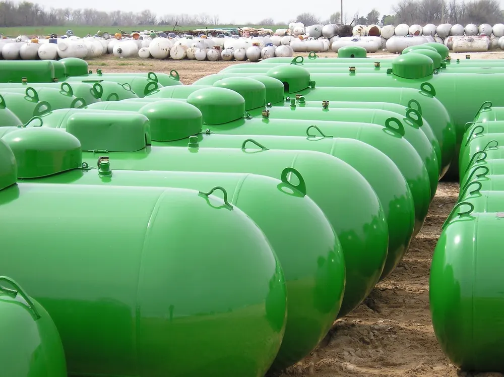 Buy 1000 Gallon Above Ground Propane Tanks Online Best ASME New Tanks — view 3