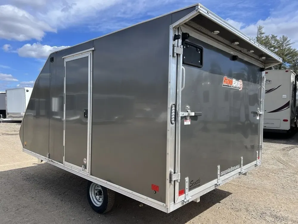 Sno Pro 101×12 Aluminum 2-Place Snowmobile Trailer w/Galvanized Package — view 5