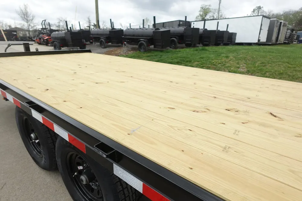 8.5×16 I-Beam Deckover Equipment Trailer 2 7k axles 14k GVWR — view 6