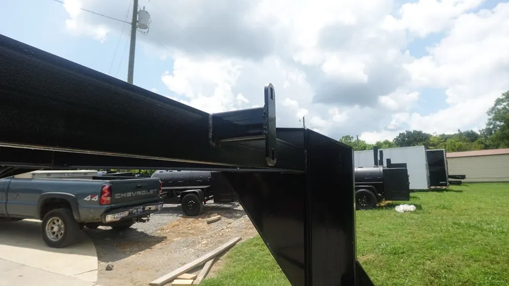 7×20 Gooseneck Tilt Car Hauler Trailer (2) 7K Drop Axles with Brakes 14K GVWR — view 9