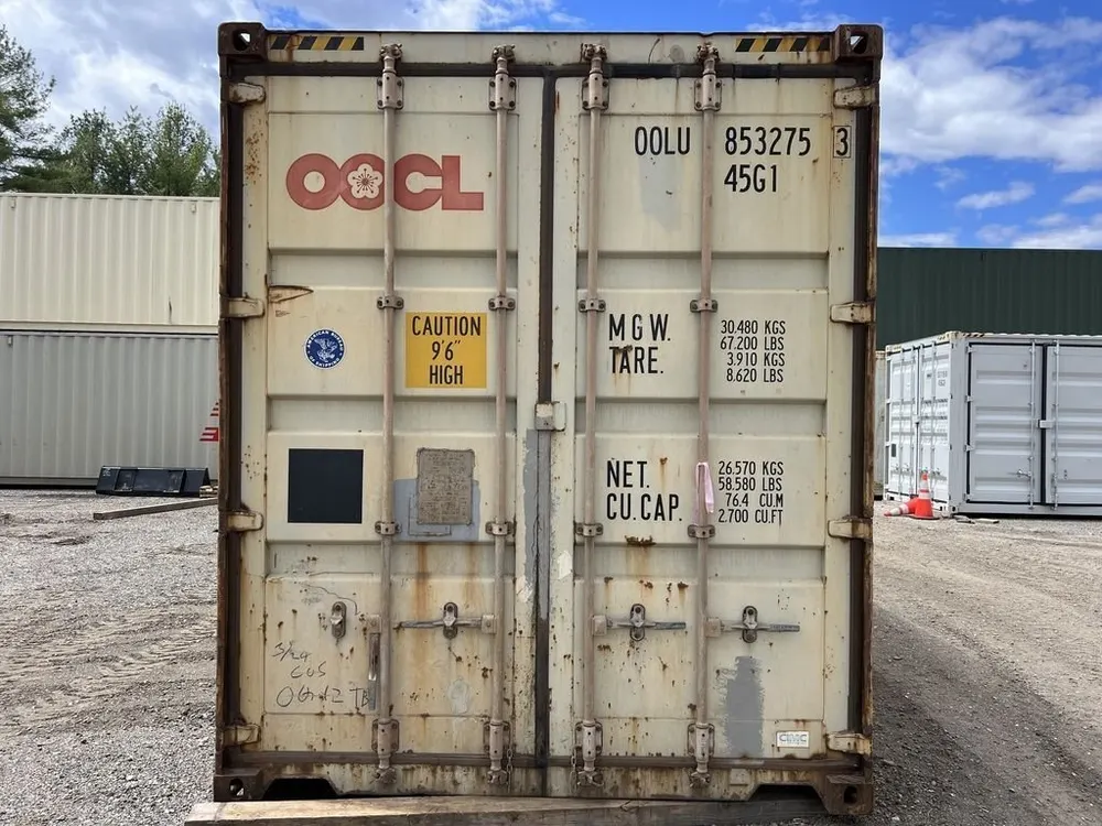 40ft Storage Container High Cube Wind and Water Tight — view 6