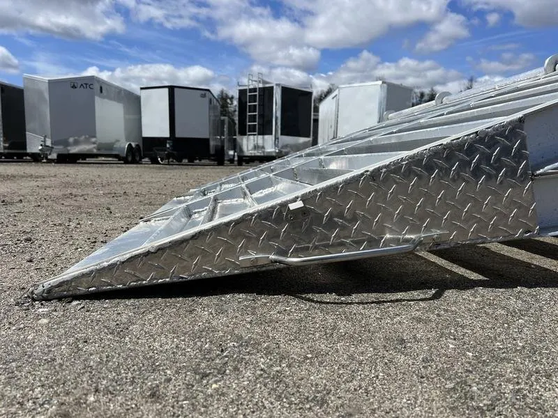 2024 Alum Line Trailers 8.5×24 13K Aluminum Gooseneck w/Flip-Over Ramps — view 11