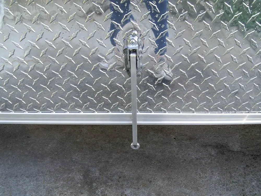 7×20 Enclosed Trailer White – Silver ATP Barn Door (2) 3500lb Axles — view 7