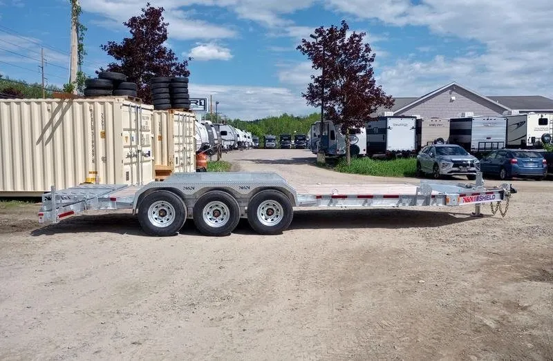 2024 N&N Trailers 7×20+3 Galvanized 22.5K Lowpro Equipment Trailer w/HD Full Width Ramps — view 7