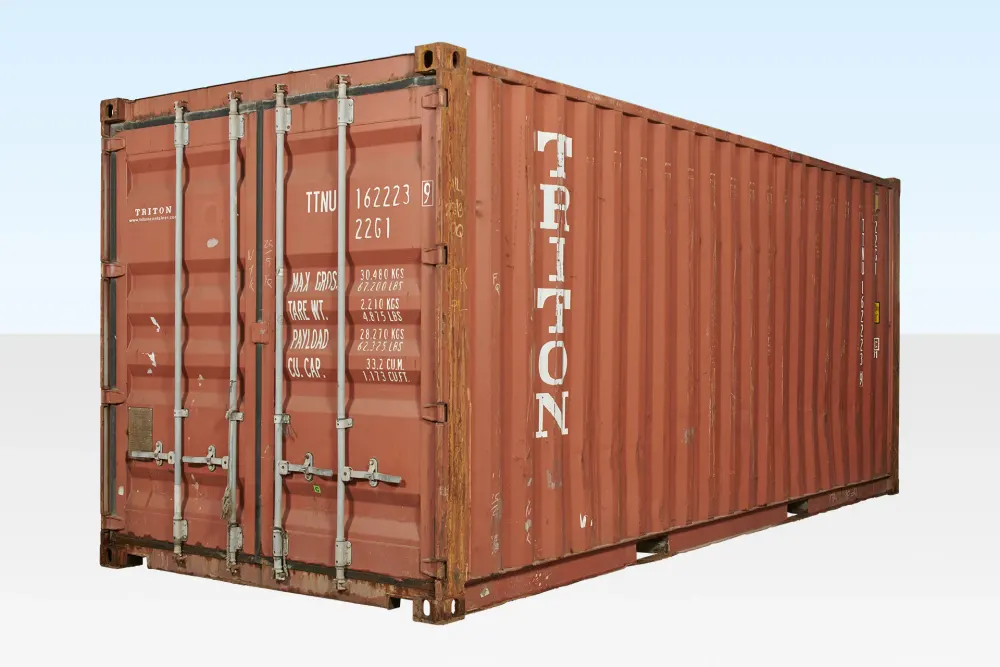 20-Fuß-Seecontainer Klasse A, nahezu neuwertig