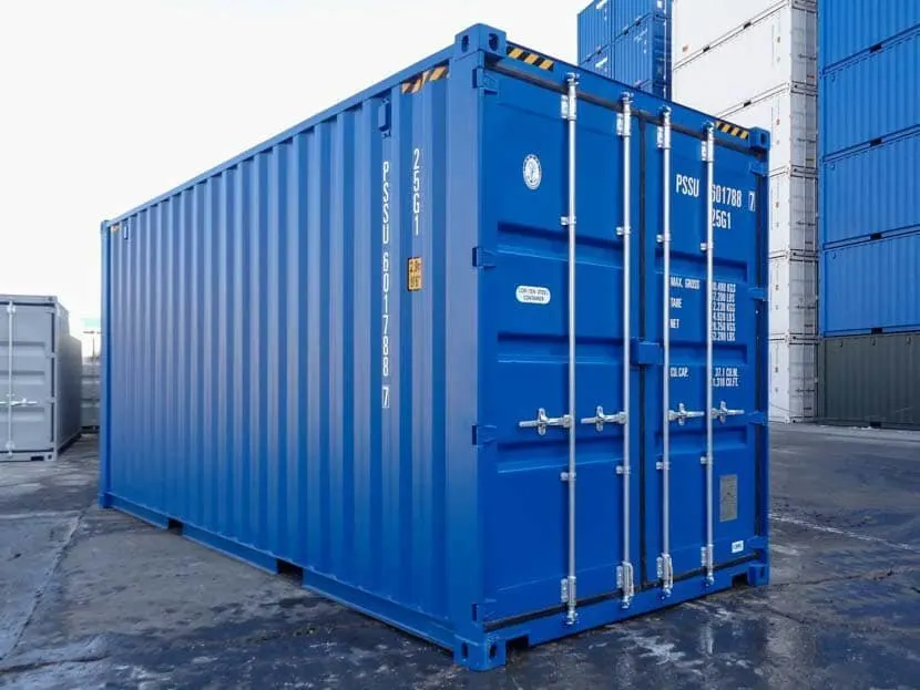 20-Fuß-High-Cube-Doppeltürcontainer