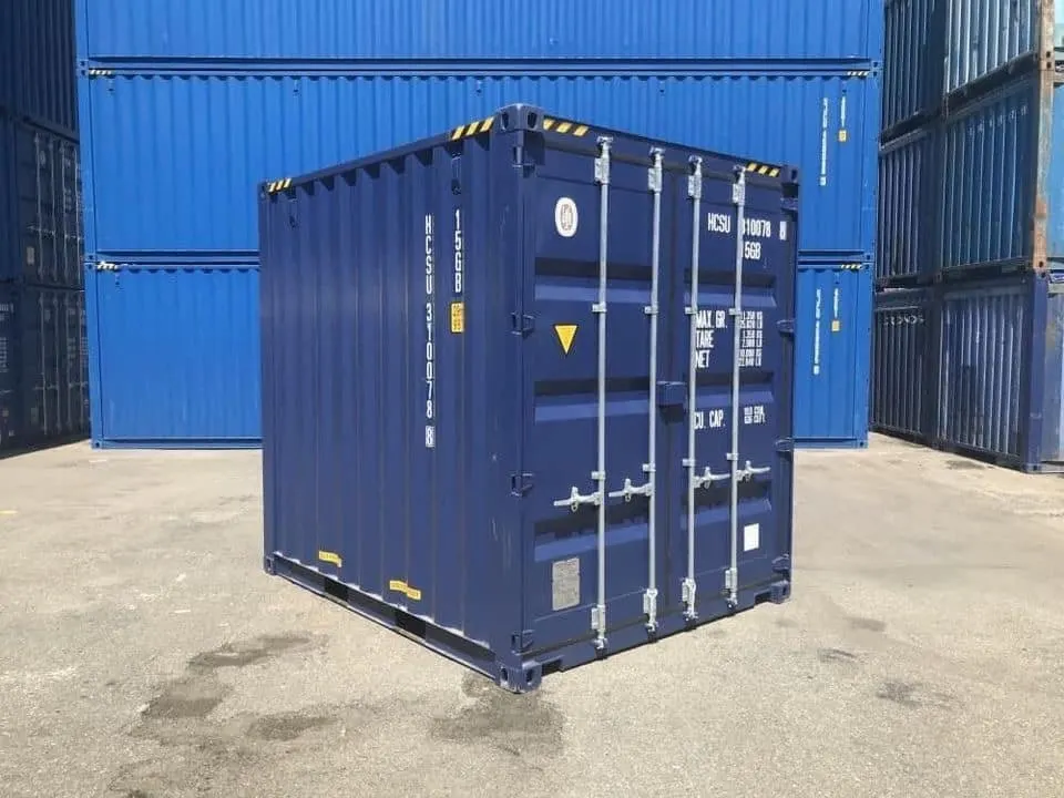 10-Fuß-Standardcontainer aus Stahl, platzsparend