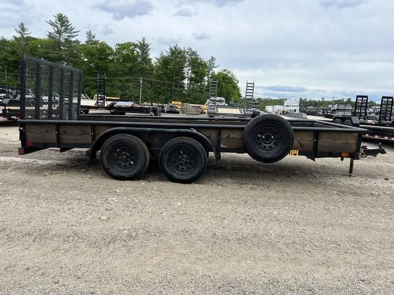 2021 Big Tex Trailers 6.5×16 6K Utility w/Ramp Gate & Spare Tire — view 9