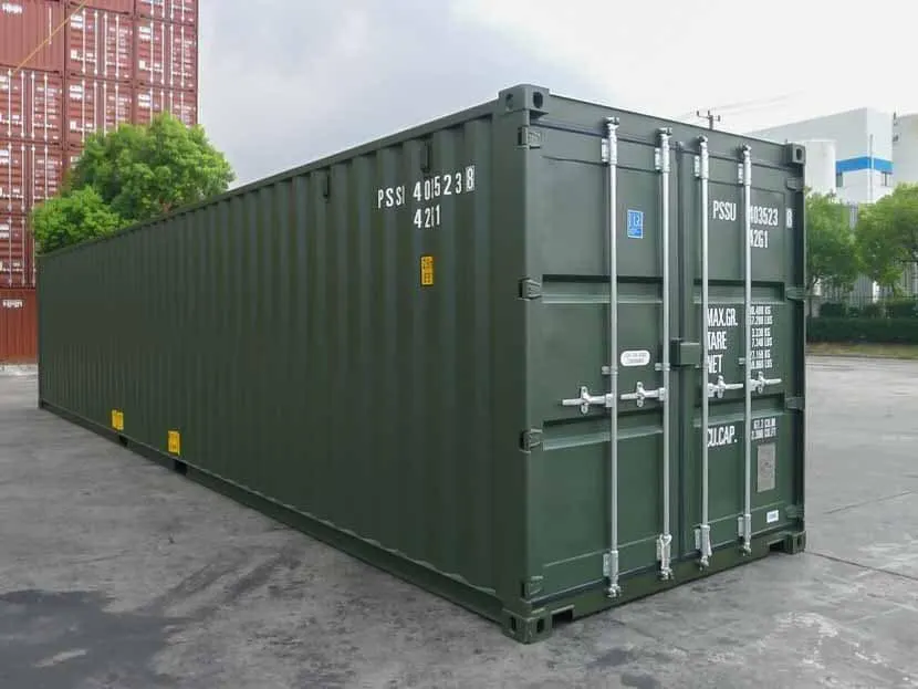 40-Fuß-Seecontainer, neuwertig
