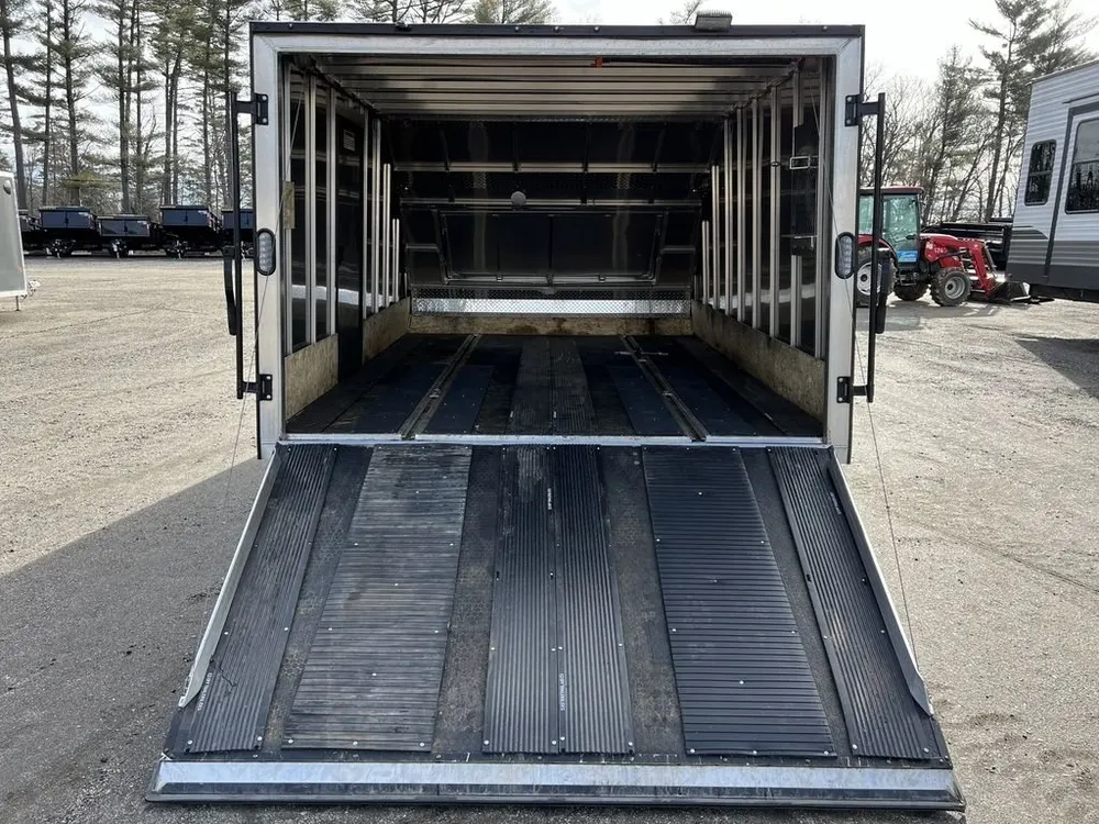 2021 Mission Trailers 101×12 Aluminum 2-Place Crossover/Hybrid w/Blackout PKG — view 11