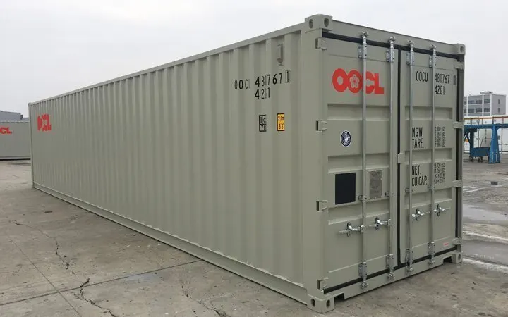 45-Fuß-Dry-Container für Lagerung und Transport