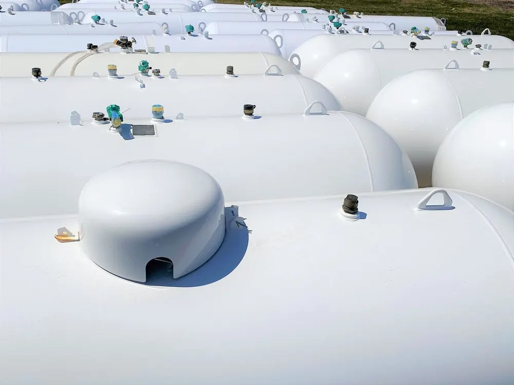 Buy 1000 Gallon Above Ground Propane Tanks Online Best ASME New Tanks — view 2