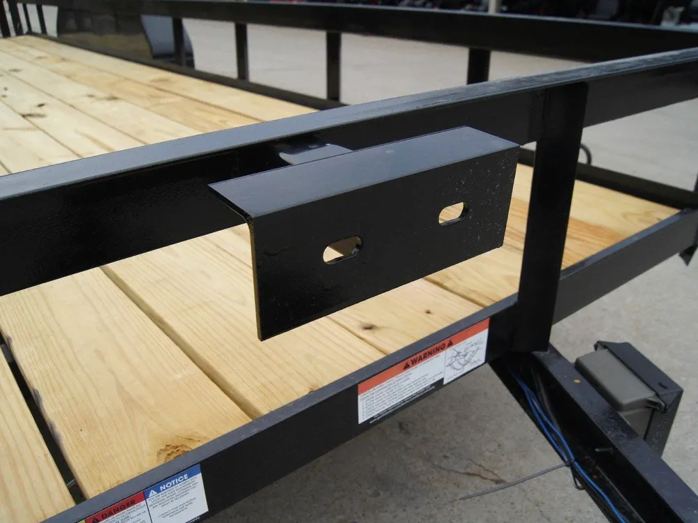 6.4×20 Dovetail Utility Trailer (2) 3500lb Axles — view 10