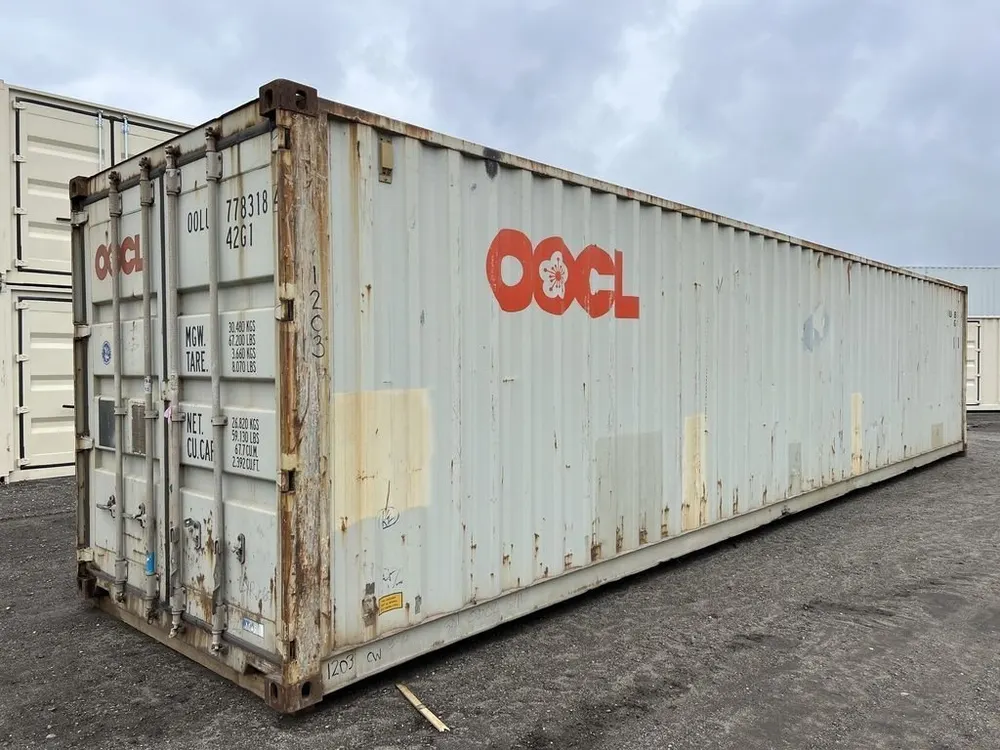 40-Fuß-Lagercontainer Standardhöhe, wind- und wasserdicht