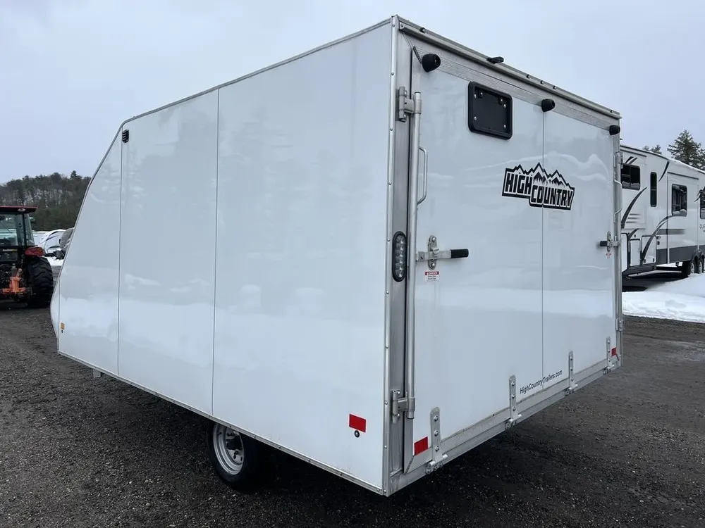 High Country Trailers 101×12 Aluminum 2-Place Hybrid w/Track Mats — view 5