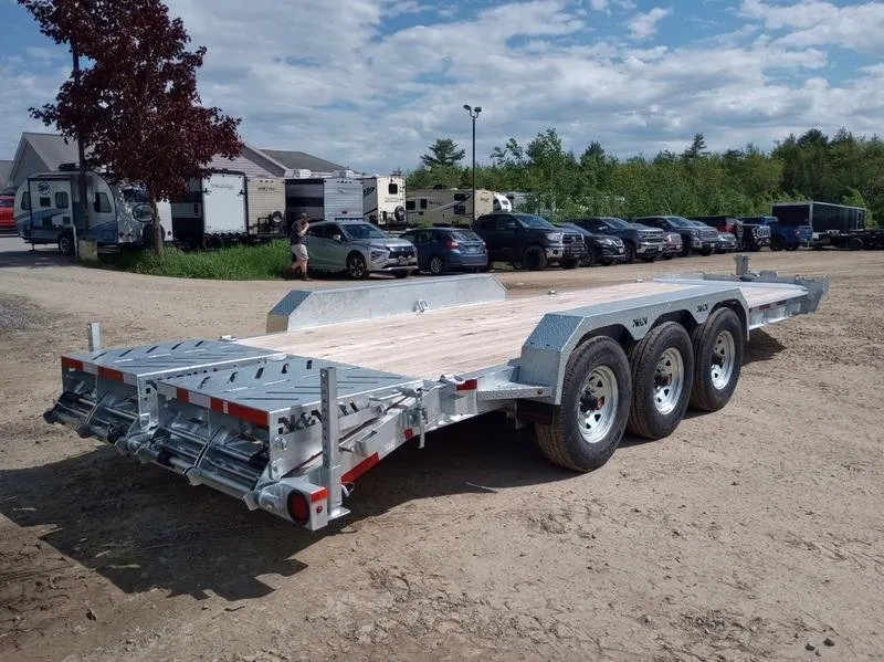 2024 N&N Trailers 7×20+3 Galvanized 22.5K Lowpro Equipment Trailer w/HD Full Width Ramps — view 5