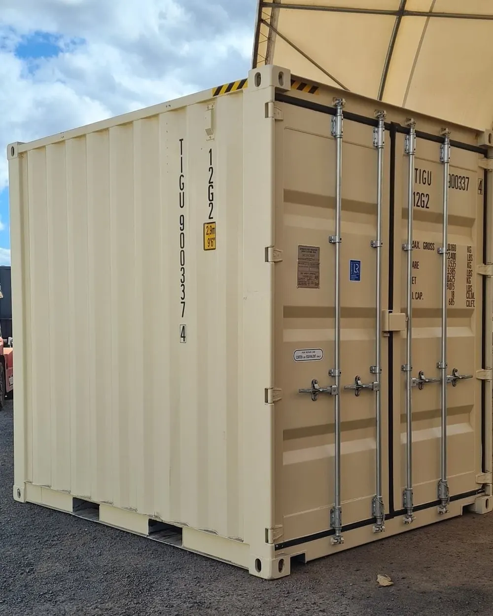 10-Fuß-High-Cube-Container für Lager und Transport