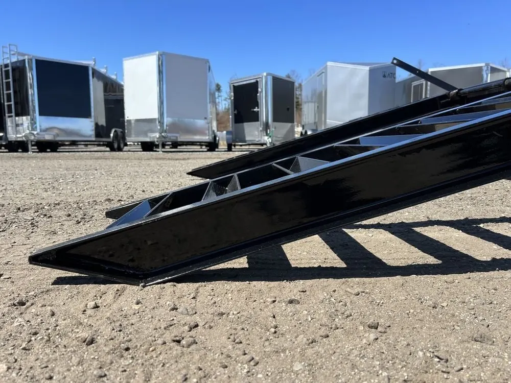 2024 Diamond C 8.5×20 20K Deckover Equipment Trailer w/ 72” Flip-Knee Ramps — view 10