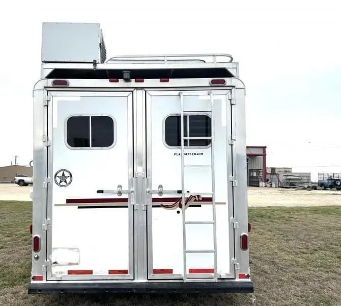 2011 Platinum Coach 4 Horse 15 SW Rear Load Horse Trailer — view 7