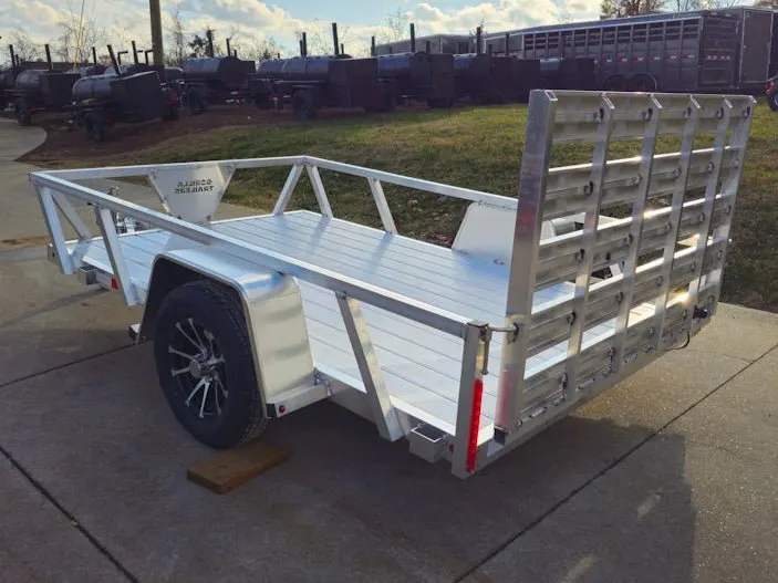 6.4′ X 10′ Gorilla Aluminum Utility Trailer With Gate 3,500lb Axle — view 6