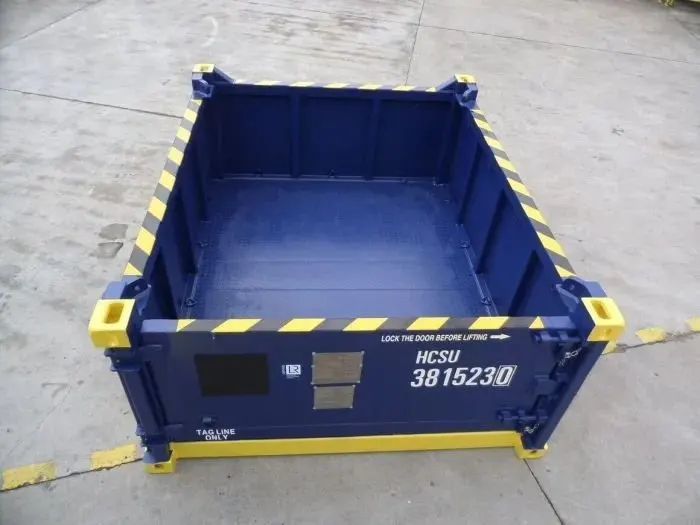 10-Fuß-Half-Height-Open-Top-Container DNV 2.7-1