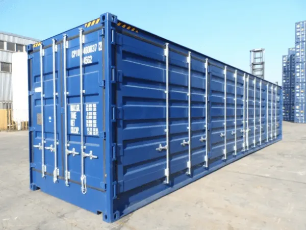 40-Fuß-High-Cube-Open-Side-Container