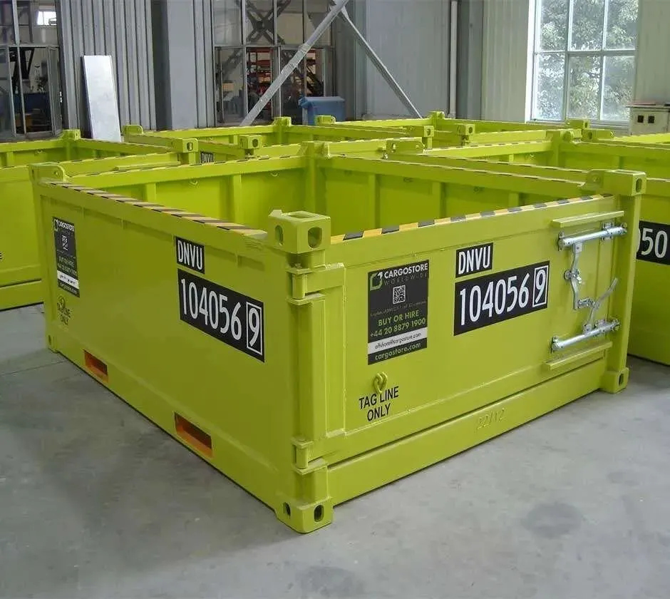 10-Fuß-Half-Height-Open-Top-Container DNV 2.7-1