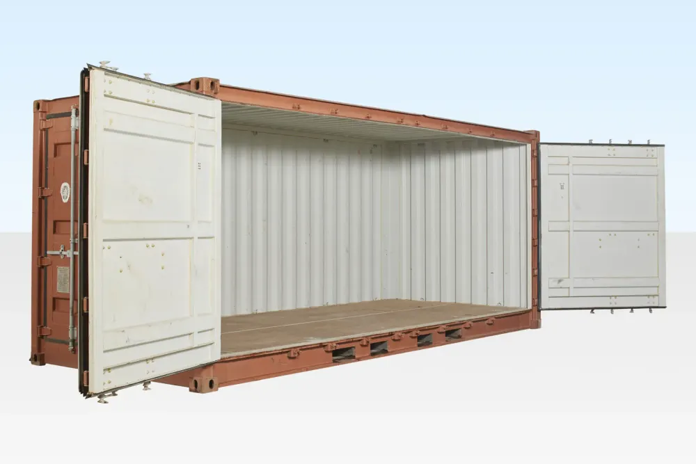 20-Fuß-Open-Side-Container gebraucht (Full Side Access)