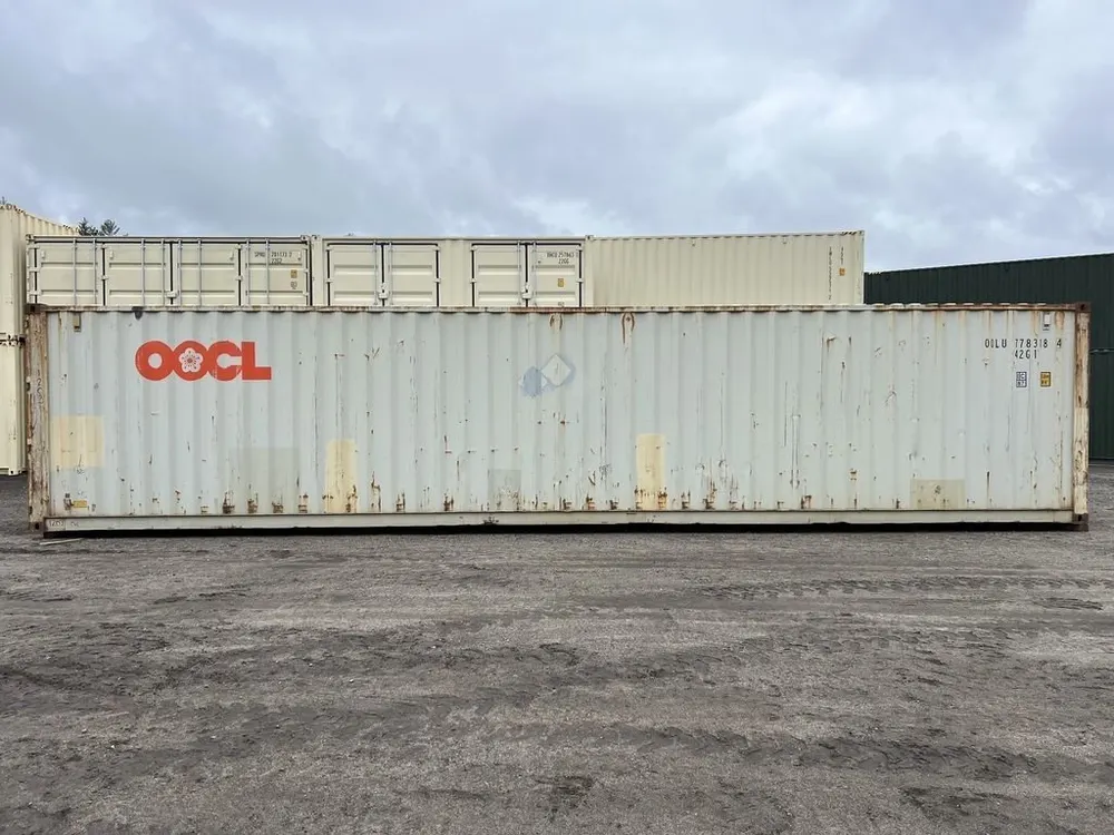 40-Fuß-Lagercontainer Standardhöhe, wind- und wasserdicht