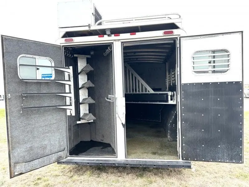 2011 Platinum Coach 4 Horse 15 SW Rear Load Horse Trailer — view 8