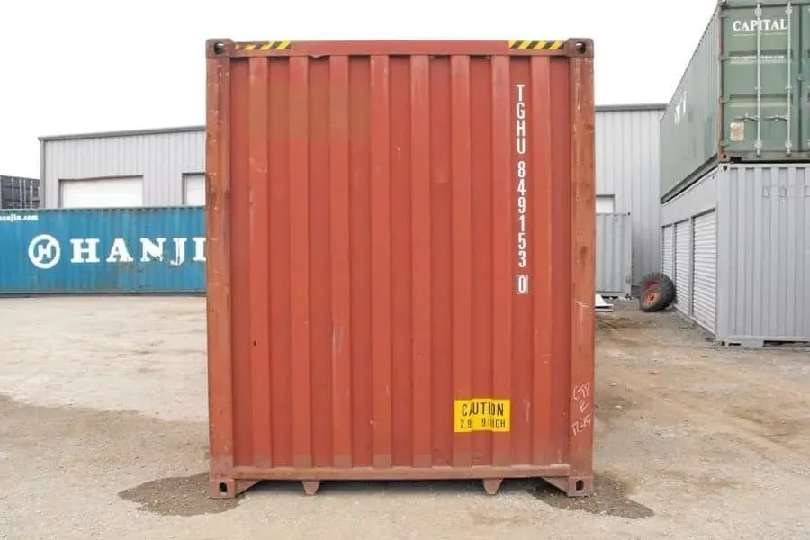 40-Fuß-High-Cube-Container gebraucht mit 26.590 kg Nutzlast