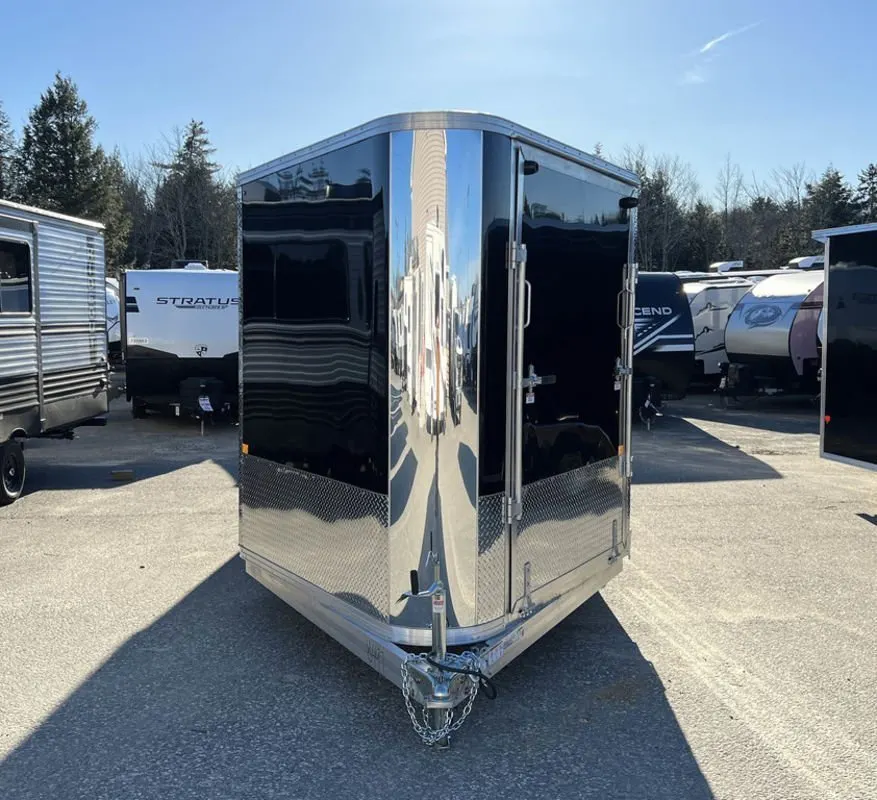 2024 Sno Pro 7.5×22 Aluminum 4-Place Drive In/Out w/Extra Height, Mats & Guides, Canopy — view 5