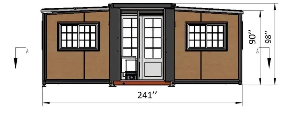 Mobile Expandable Prefab House — view 3